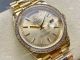 Rolex 8+ Factory Gain weight 36 DayDate Gold grey dial Replica Watch (2)_th.jpg